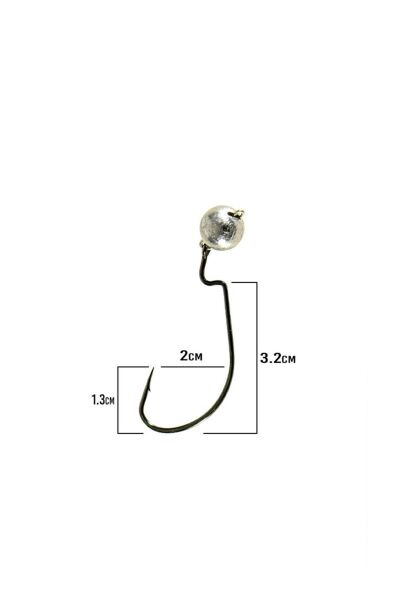 Fujin OffSet Jighead 3/0
