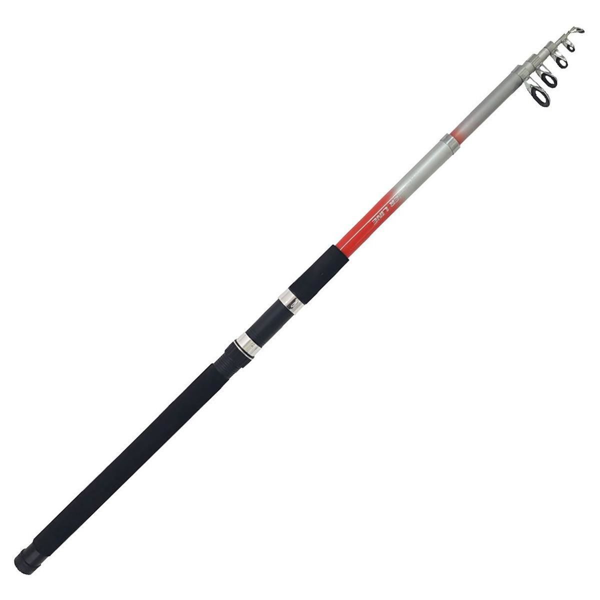 Powerline Elbe 300Cm 60-100Gr Orange Grey Teleskopik Fiber Olta Kamışı