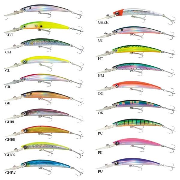 Yozuri Original Crystal Minnow Deep Diver (F) 90mm 9,5cm Sahte Balığı GT