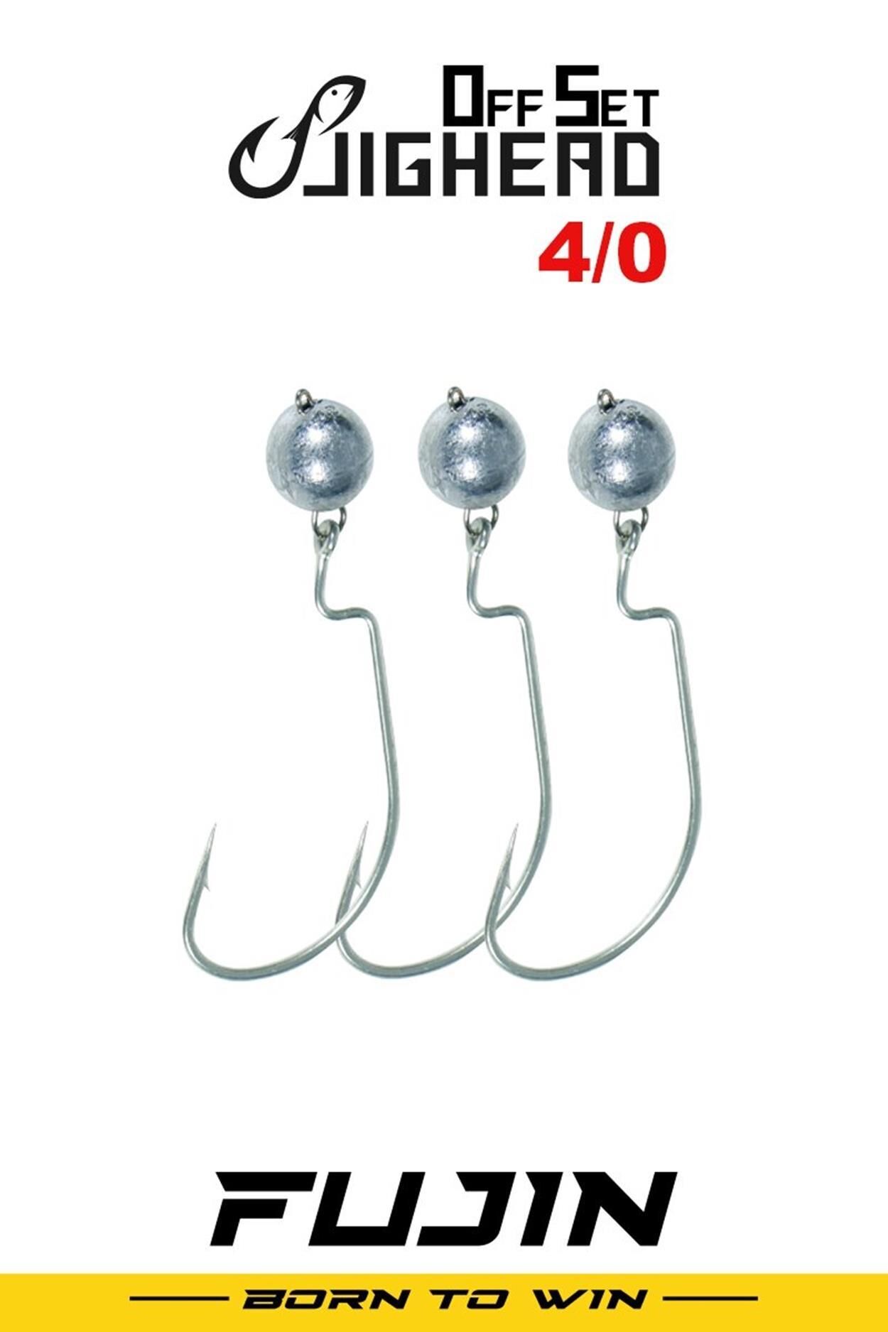 Fujin OffSet Jighead 4/0 10 Gr
