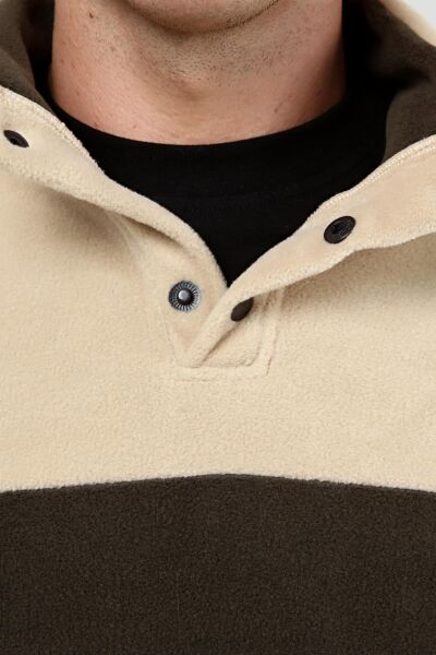 North Trace Fast Trek Erkek Anorak Polar Bej/Haki - S