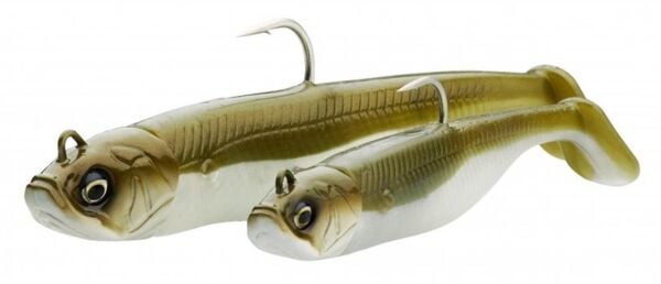 Savage Gear Savage Minnow 10 cm 20 gr 2+1 Silikon Yem LEMON BACK