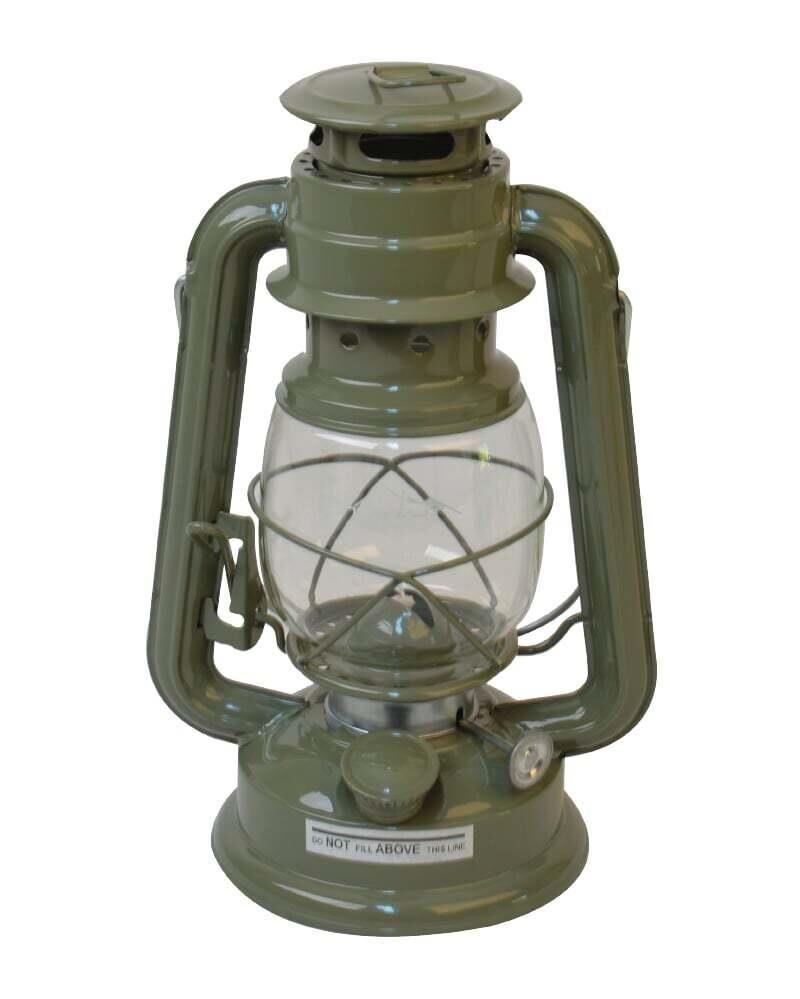 Campout Klasik Gaz Yağı Lambası KOYU YEŞİL