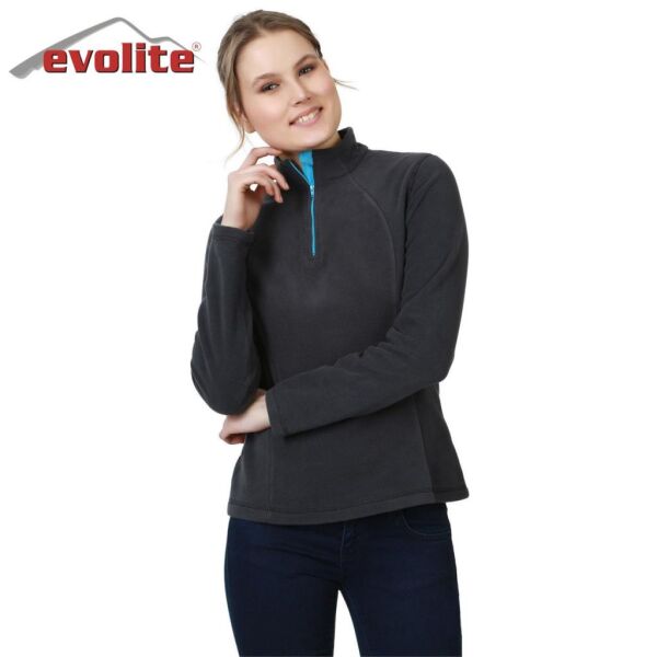 Evolite Fuga Bayan Mikro Polar Sweater - Gri XS
