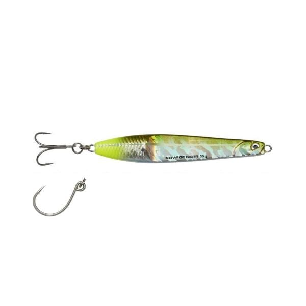 Savage Gear Surf Seeker 11 cm 40 gr Sinking Olta Kaşık Yem GREEN SİLVER