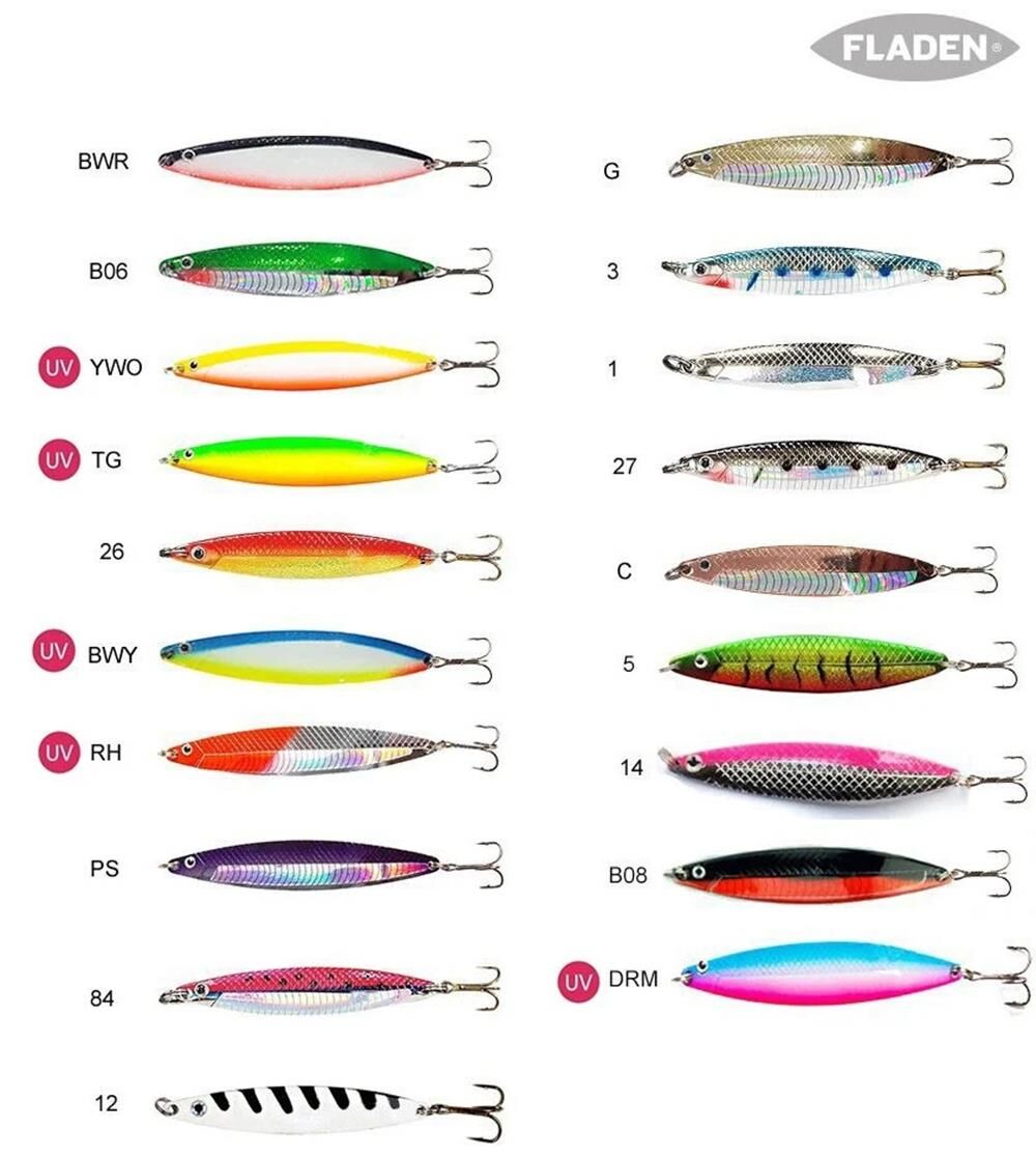 Fladen Nidingen Lüfer Kaşık 12 Gr YWO