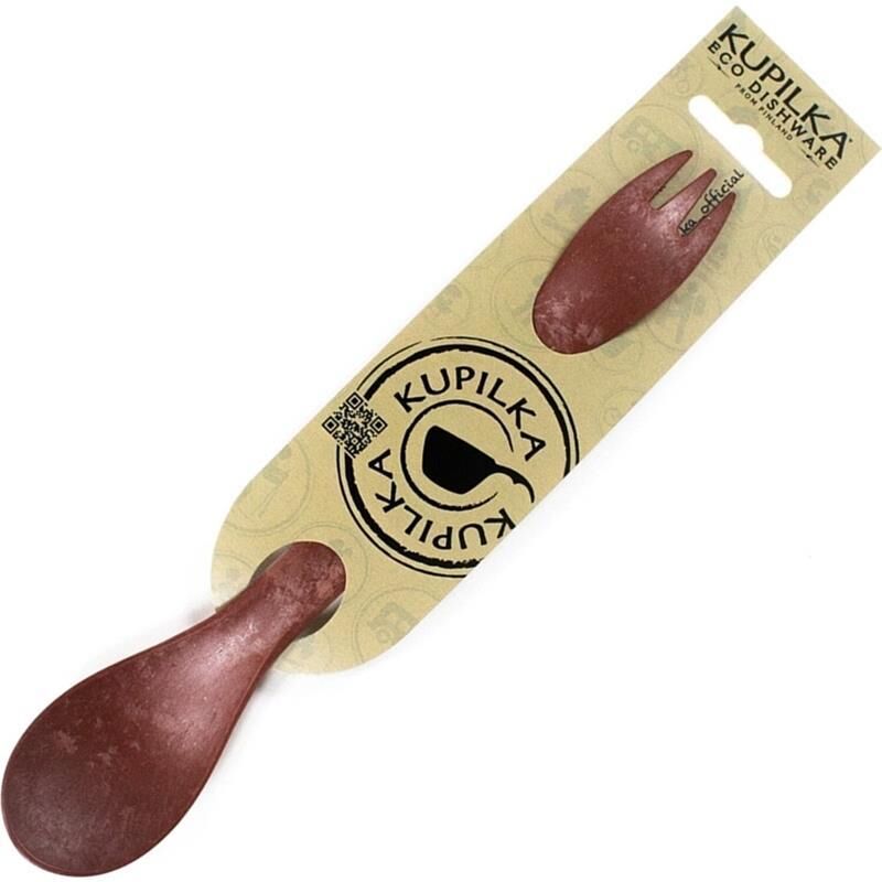 Kupilka Spork 225 Uzun Çatal Kaşık KIRMIZI