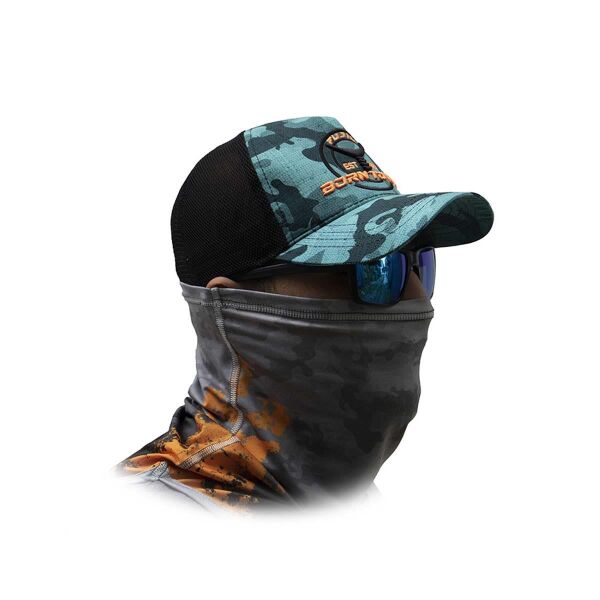 Fujin Turquoise Camo Tuna Balıkçı Şapkası