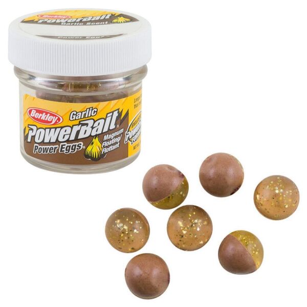 Berkley PowerBait Power Eggs Garlic Scent Floating Silikon Yem CGNT
