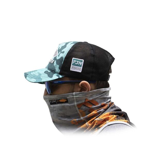 Fujin Turquoise Camo Fish Balıkçı Şapkası