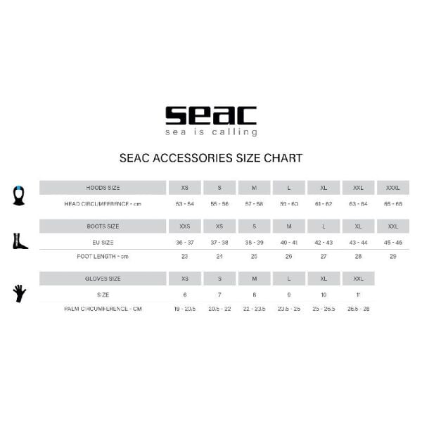 Seac Sub Stretch Eldiven 3.5 mm XXL