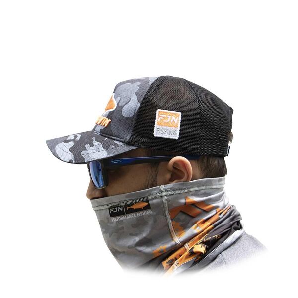 Fujin Black Camo Fish Balıkçı Şapkası