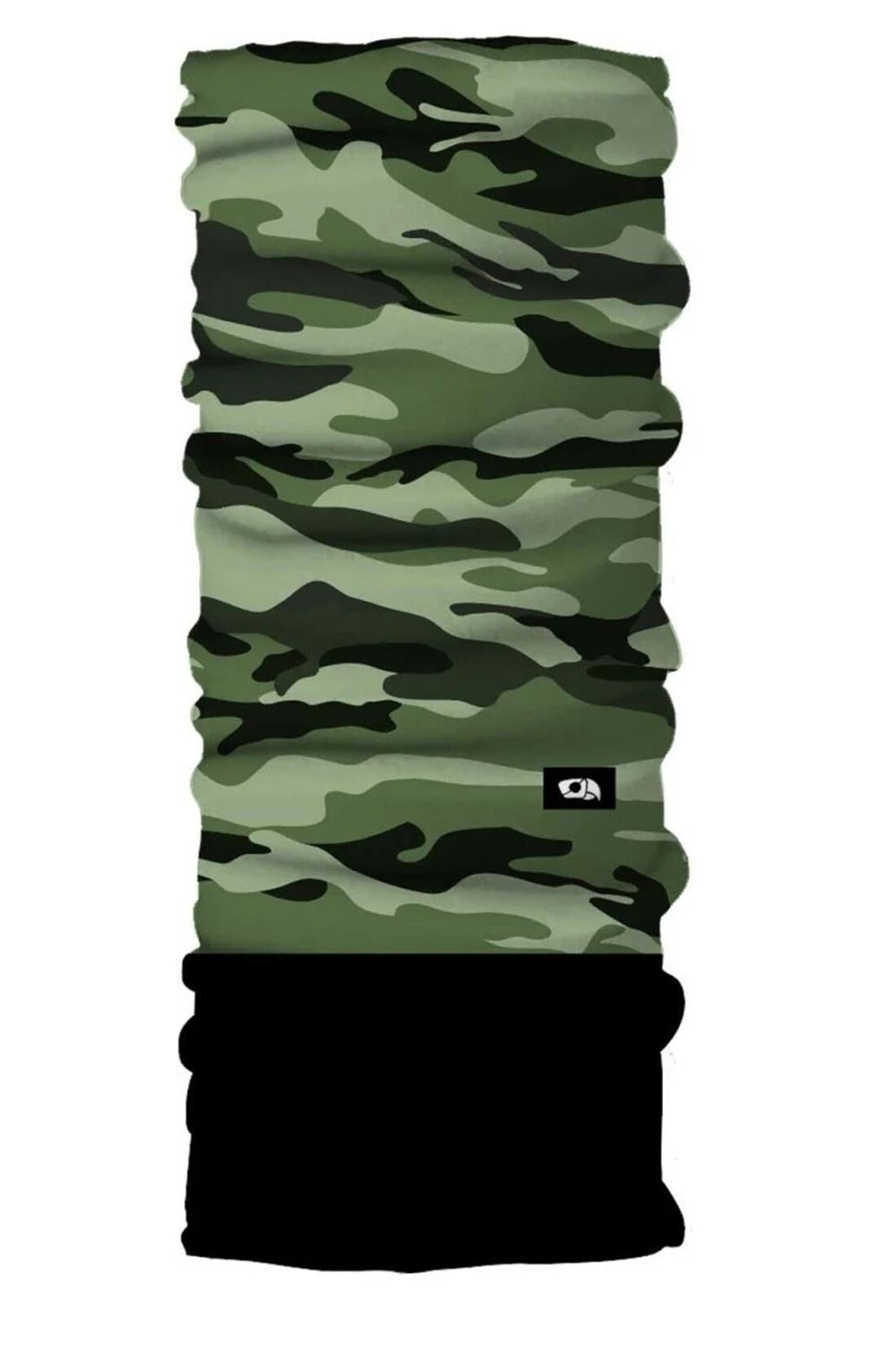 Pirate & Parrot Green Camo Half Polar Bandana PA05-22080