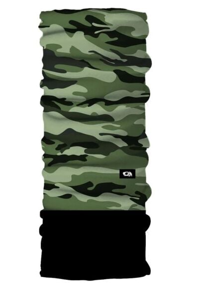 Pirate & Parrot Green Camo Half Polar Bandana PA05-22080