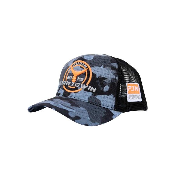 Fujin Black Camo Tuna Balıkçı Şapkası