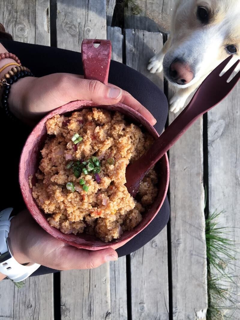 Kupilka Spork 205 Çatal Kaşık KIRMIZI