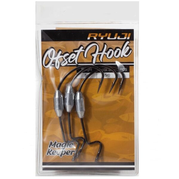 Ryuji Ofset Hook Jig Head Zoka [3 Adet] 3 Gr - NO:3/0
