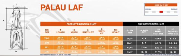 Cressi Palau Dalış Paleti PINK - NO:29-32