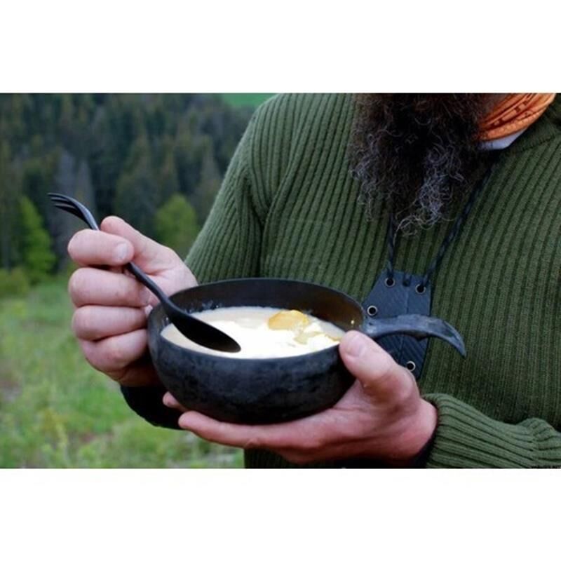 Kupilka Spork 205 Çatal Kaşık SİYAH