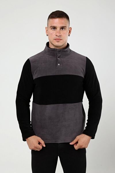 North Trace Fast Trek Erkek Anorak Polar Füme/Siyah - M