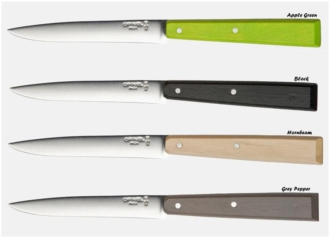 Opinel Bon Appétit Steak Knife Wood N°125 Sofra Bıçağı