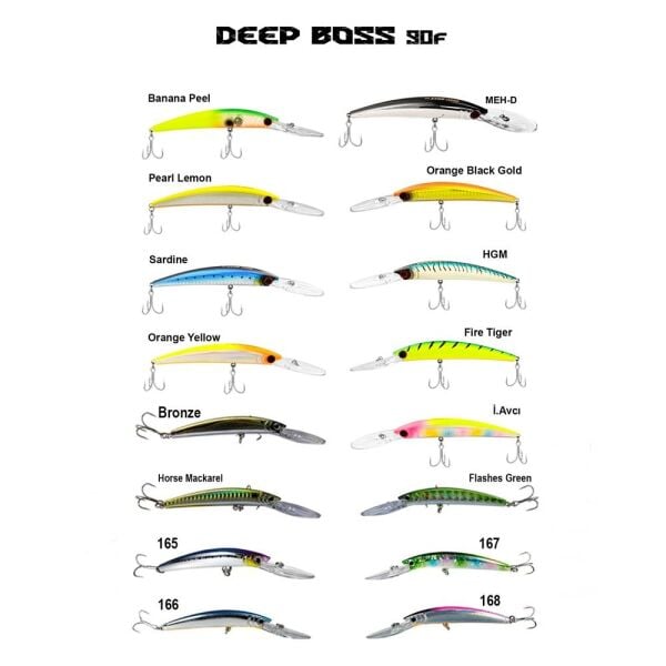 Fujin DeepBoss 90F 9.5gr Maket Balık