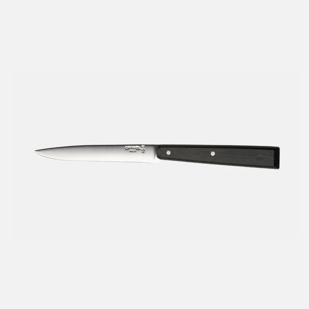 Opinel Bon Appétit Steak Knife Wood N°125 Sofra Bıçağı BLACK
