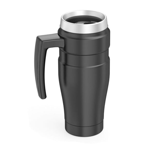 Thermos Stainless Çelik Travel Mug Termos 470 ml Mat Siyah