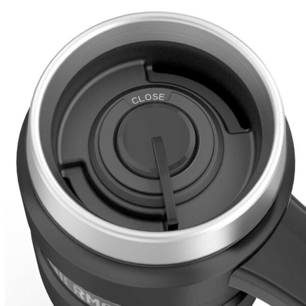 Thermos Stainless Çelik Travel Mug Termos 470 ml Mat Siyah