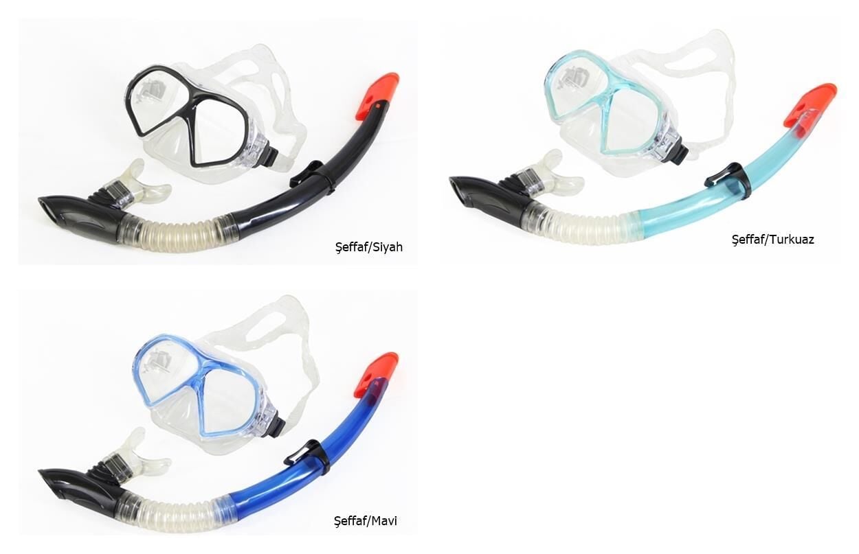 Apnea Corsica Maske Şnorkel Set