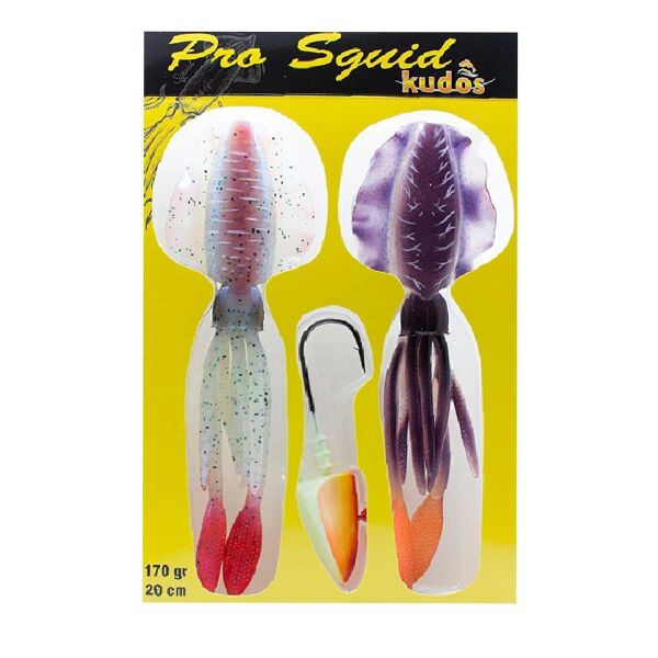 Kudos Pro Squid 20cm 170gr Lumo Zoka Kalamar Silikon Yem