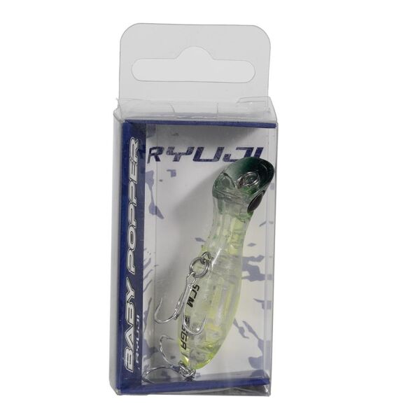 Ryuji Baby Popper 5cm 3,5gr Suni Yem GREEN CHART