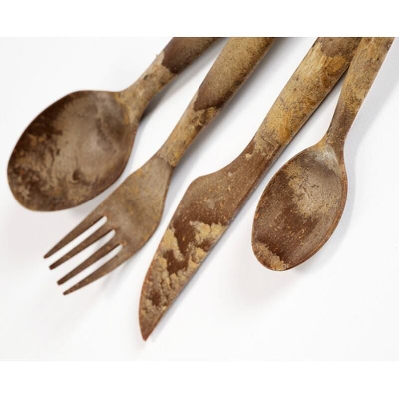 Kupilka Cutlery Kuksa Çatal Bıçak Takımı KAHVE