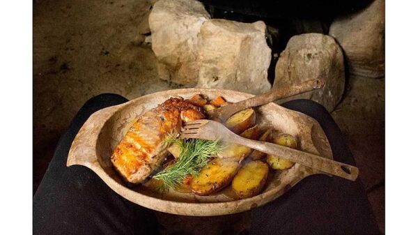 Kupilka Cutlery Kuksa Çatal Bıçak Takımı KAHVE
