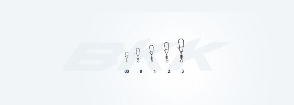 BKK Duo Lock Snap Swivel-51 Klipsili Fırdöndü NO:1