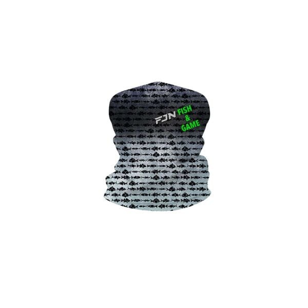 Fujin Neck Gaiter Boyunluk Aqua Blue Fish