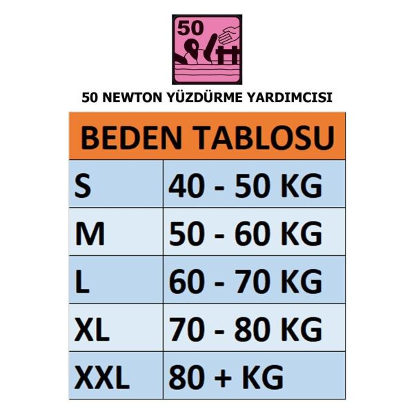 Mesica GDR-100S ''Deep Blue'' 50 Newton Yüzdürme Yardımcısı SİYAH - XL
