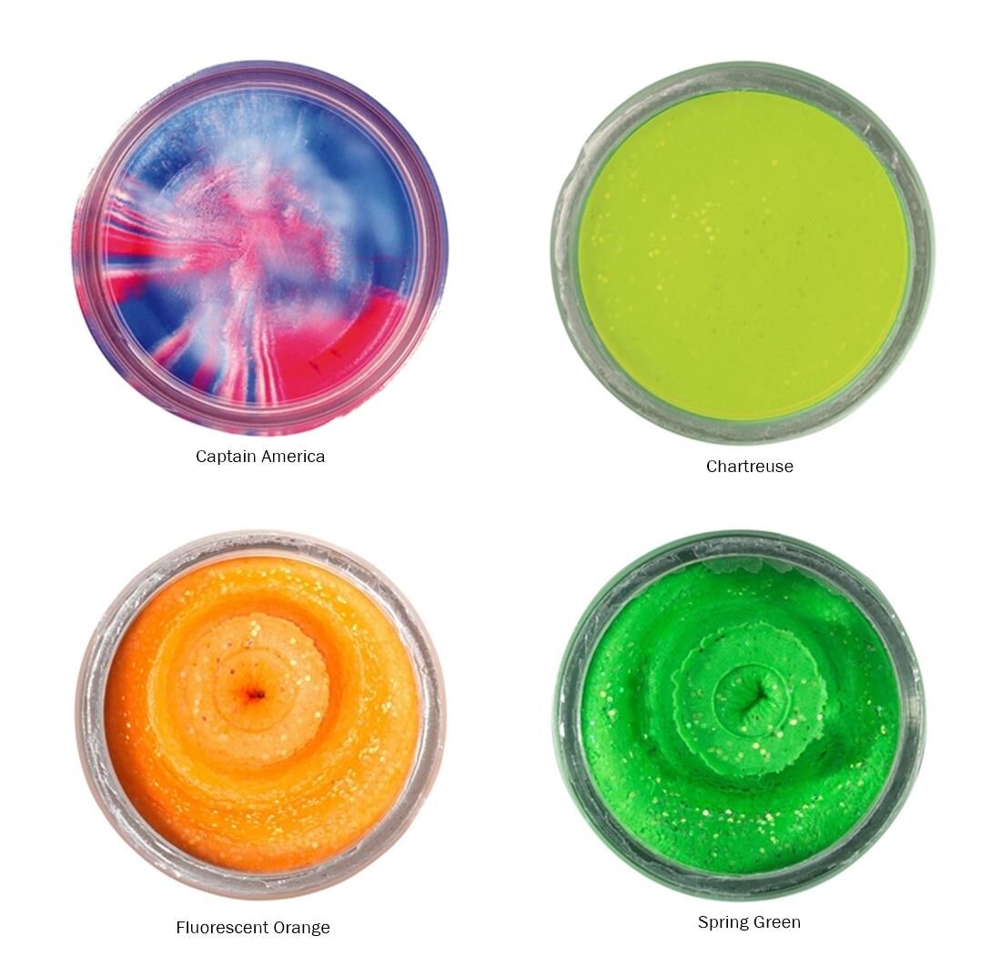 Berkley PowerBait Natural Scent Glitter Trout Bait ( Garlic ) Hamur Yem