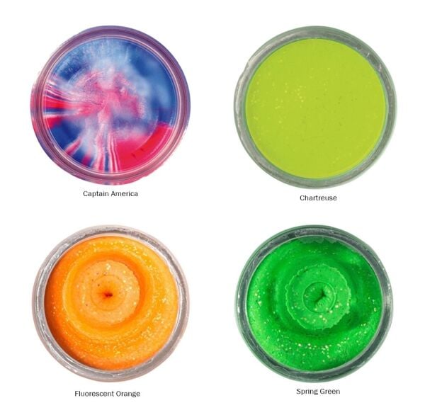 Berkley PowerBait Natural Scent Glitter Trout Bait ( Garlic ) Hamur Yem