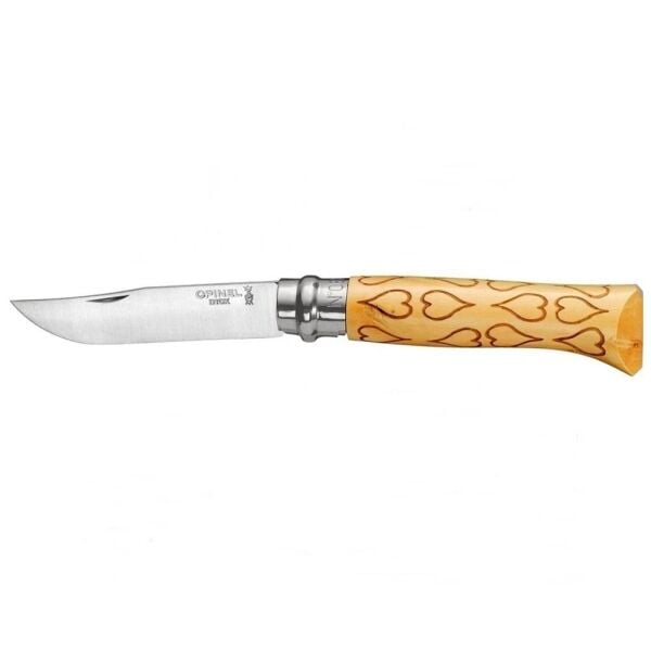 Opinel Inox Şimşir No.6 İşlemeli Çakı