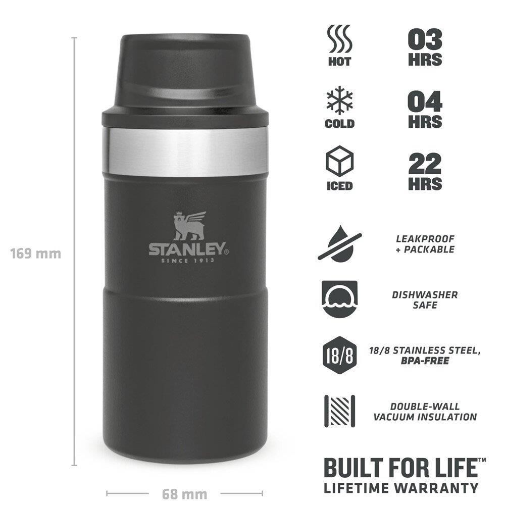 Stanley Klasik Trigger-Action Termos Bardak 0.25 LT SİYAH