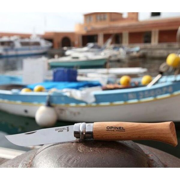 Opinel Inox Kayın Saplı No.7 Çakı (000654)