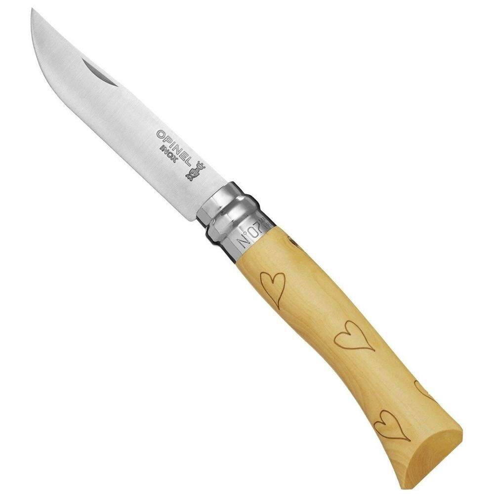 Opinel Inox Şimşir No.7 İşlemeli Çakı