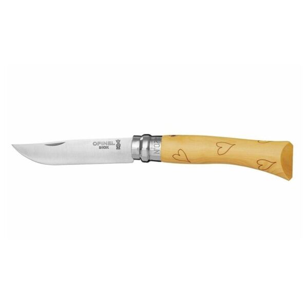 Opinel Inox Şimşir No.7 İşlemeli Çakı