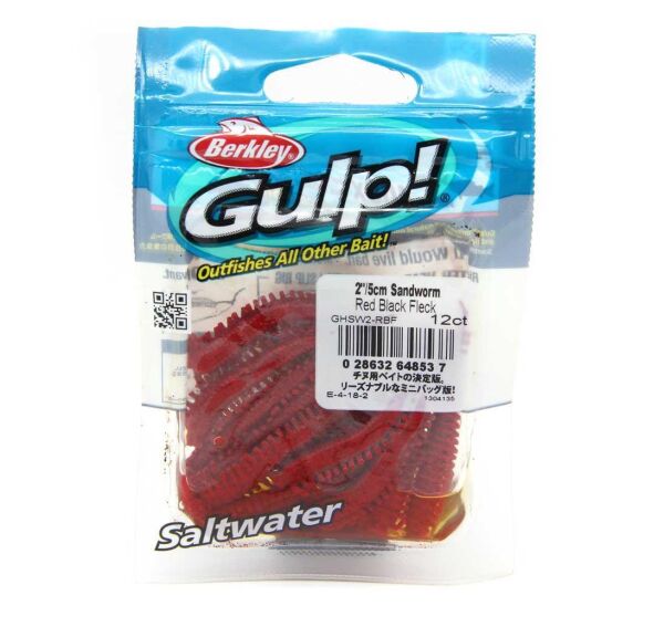Berkley Gulp Sandworm 5Cm 12Ct Silikon Yem JUNE BUG