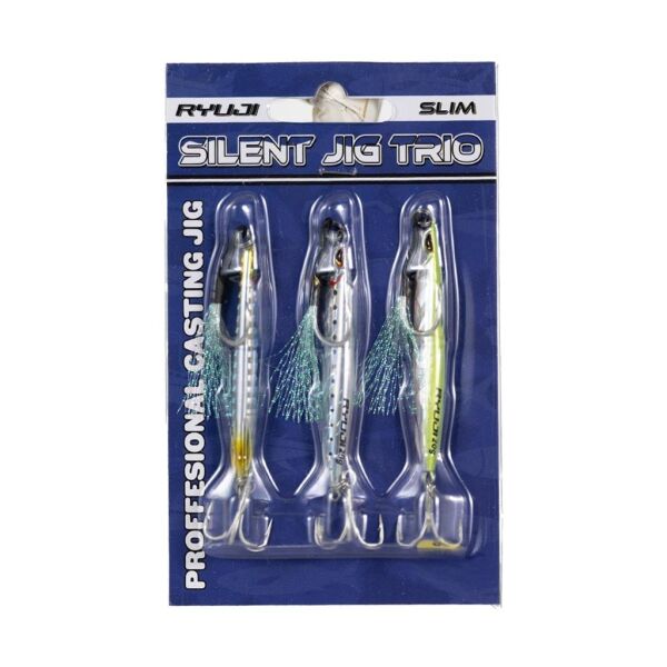 Ryuji Silent Jig Trio Slim Jig Yem Zebra Mix - 7 Gr