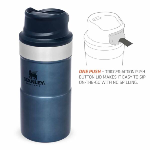 Stanley Klasik Trigger-Action Termos Bardak 0.25 LT LACİVERT