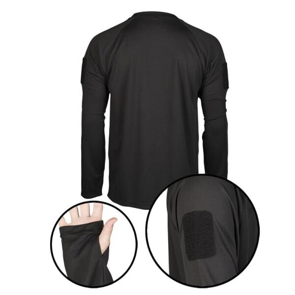 Sturm Tactical Quick Dry Siyah T-Shirt