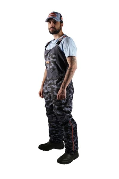 Fujin Trousers Tulum Camo Grey Camo Grey - L