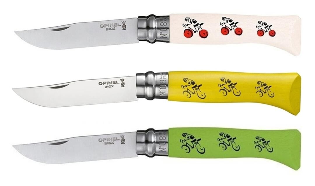 Opinel İnox No:8 Bisiklet İşlemeli Çakı